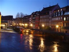 Die Ill bei Nacht